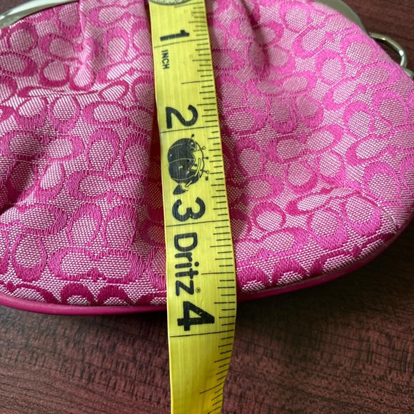 Pretty Pink Coach Coin Purse - Picture 8 of 8